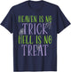 Christian Halloween Jesus Christ Trick Or Treat Christianity T-Shirt - T-Shirt | Navy