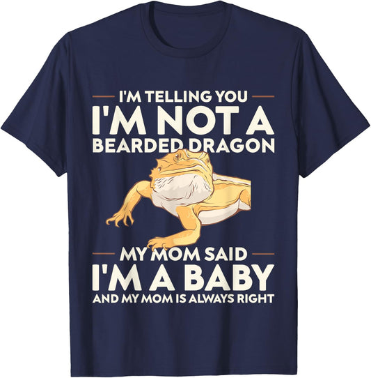 Lizard Bearded Dragon , Women and Kids T-Shirt - T-Shirt | Navy