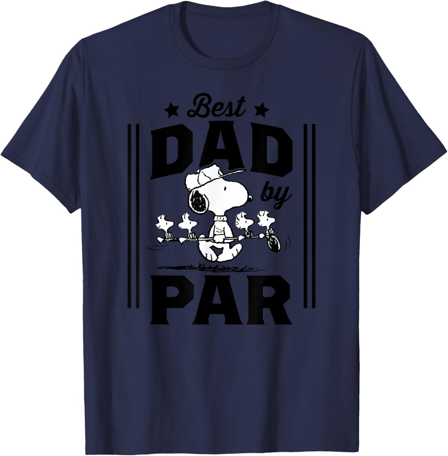 Best Dad By Par T-Shirt - T-Shirt | Navy