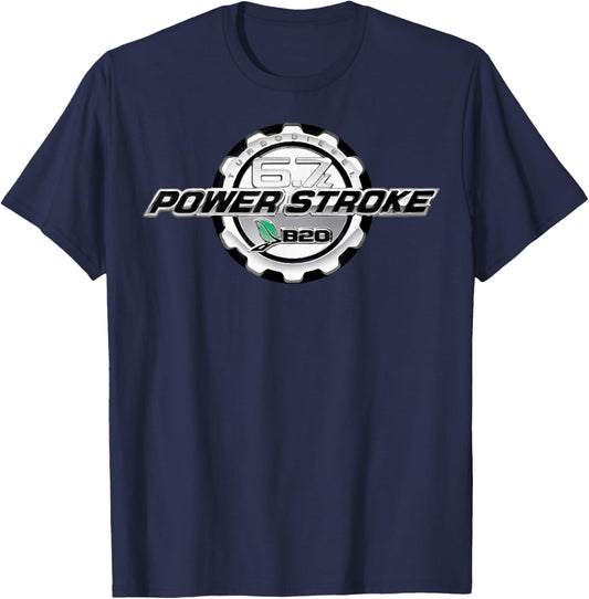 I'm not old I'm a classic OBS Co. 6.7 powerstroke obs f350 f250 f150 , Small, Black T-Shirt - T-Shirt | Navy