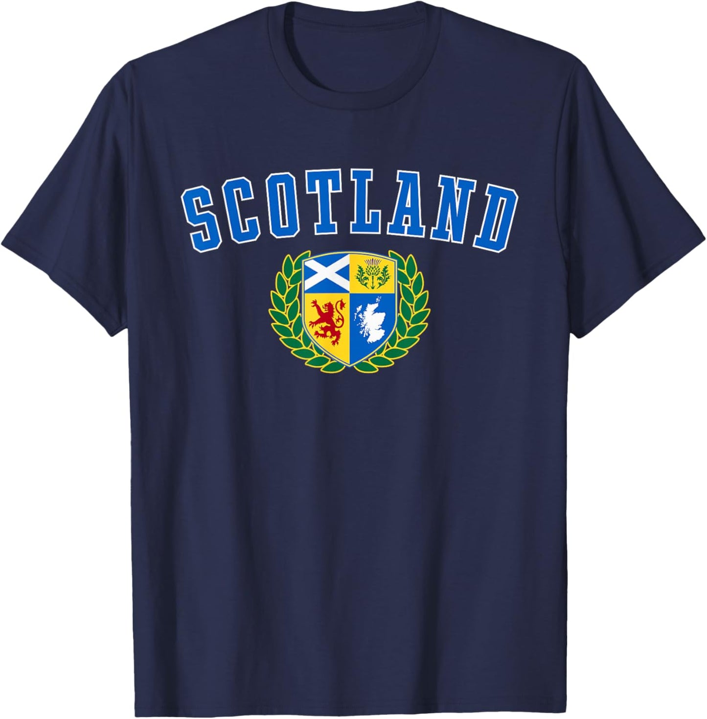 Scotland Crest T-Shirt - T-Shirt | Navy