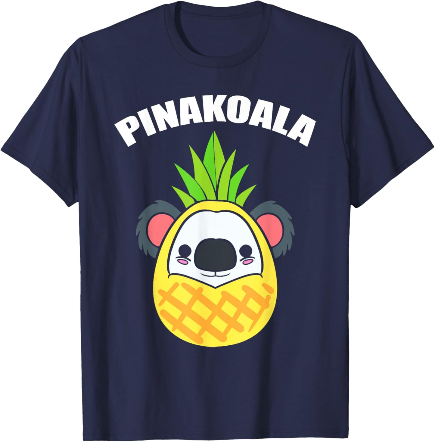 Koala Puns Pineapple Picker T-Shirt - T-Shirt | Navy