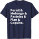 Puerto Rico Food | Puerto Rican Boricua Pride T-Shirt - T-Shirt | Navy