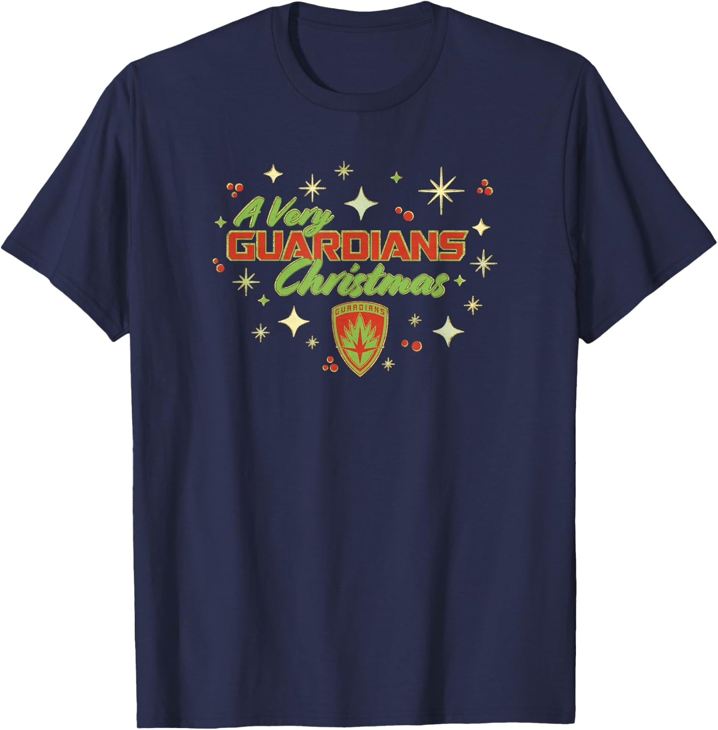 Marvel Guardians of the Galaxy Holiday Special Christmas T-Shirt - T-Shirt | Navy