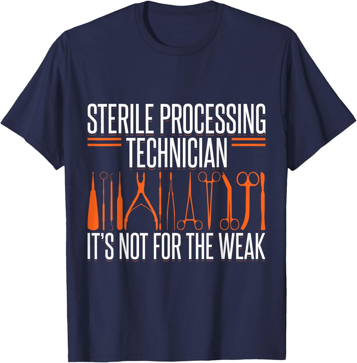 Sterile Processing Technician SPD Tech Apparel T-Shirt - T-Shirt | Navy