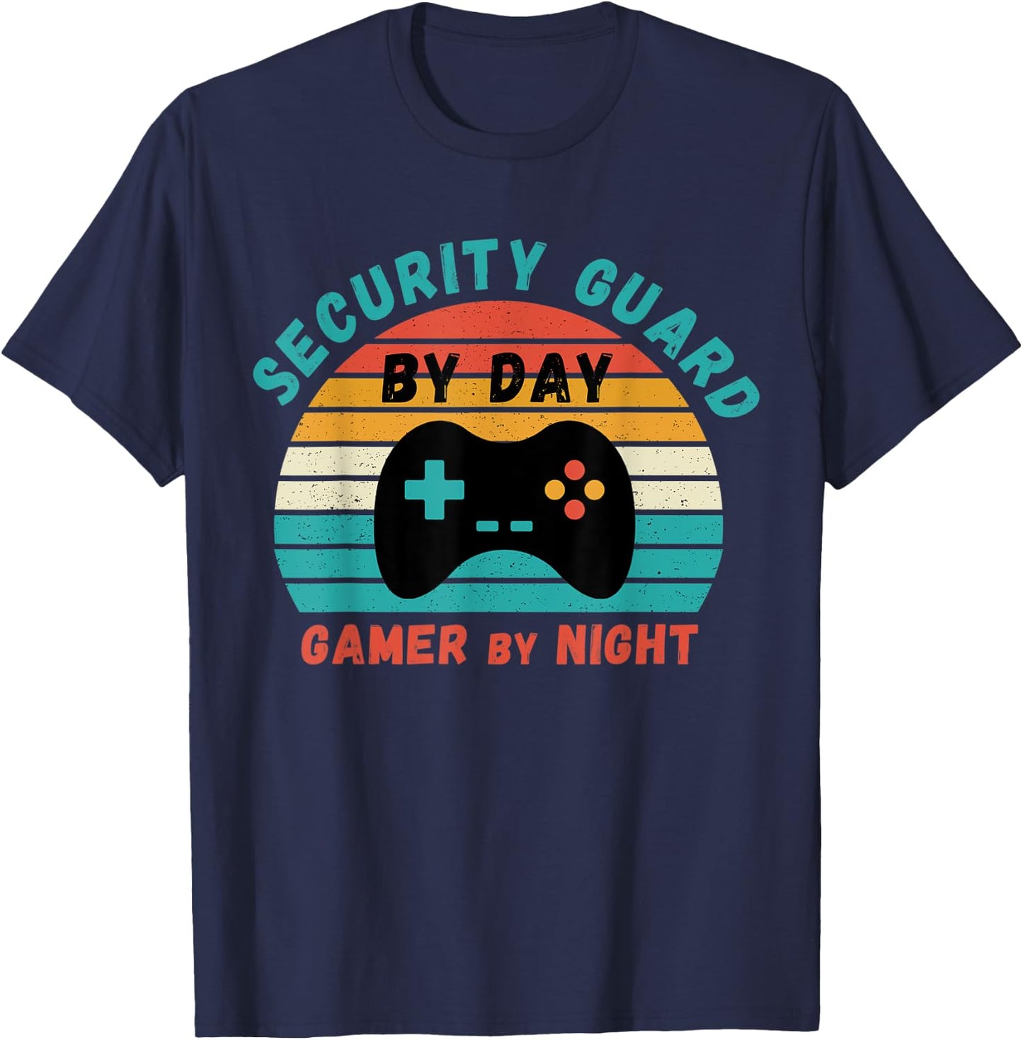 Security Guard Birthday Gift, for Graduation or Christmas T-Shirt - T-Shirt | Navy