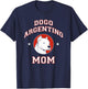 Dogo Argentino Mom Dog Mother T-Shirt - T-Shirt | Navy