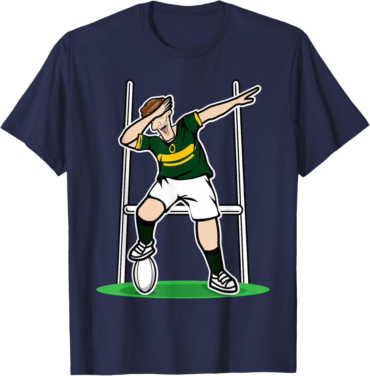 2020 South Africa Rugby Gift Springbok Rugby Fans T-Shirt - T-Shirt | Navy