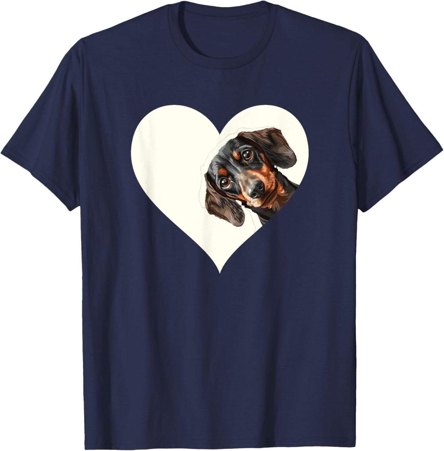Dachshund Dachshunds T-Shirt - T-Shirt | Navy