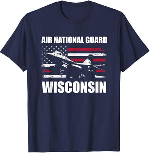 Wisconsin Air National Guard T-Shirt - T-Shirt | Navy