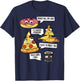 Food Fight Puns T-Shirt - T-Shirt | Navy