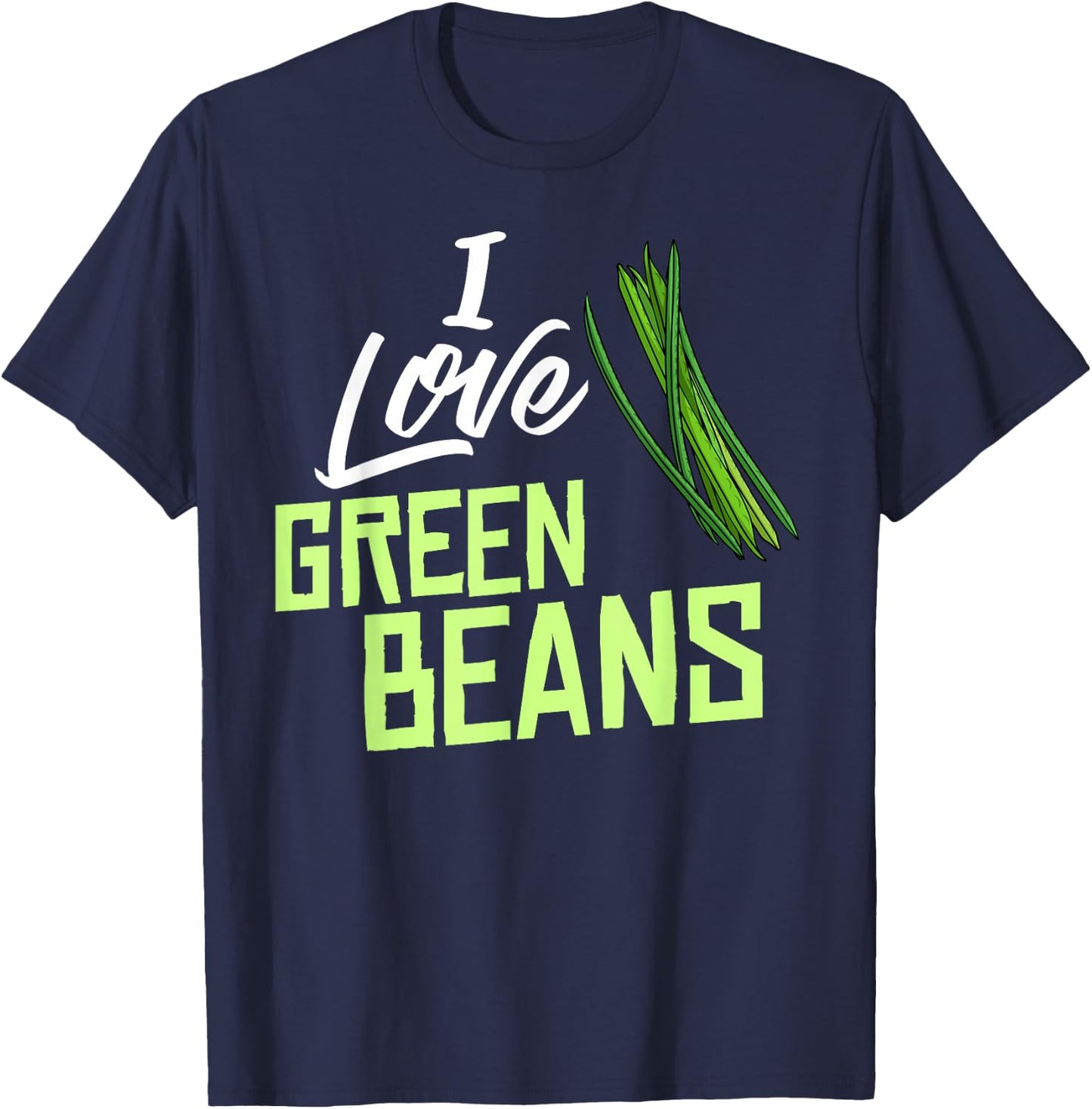 Green Bean String Casserole T-Shirt - T-Shirt | Navy