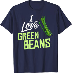Green Bean String Casserole T-Shirt - T-Shirt | Navy