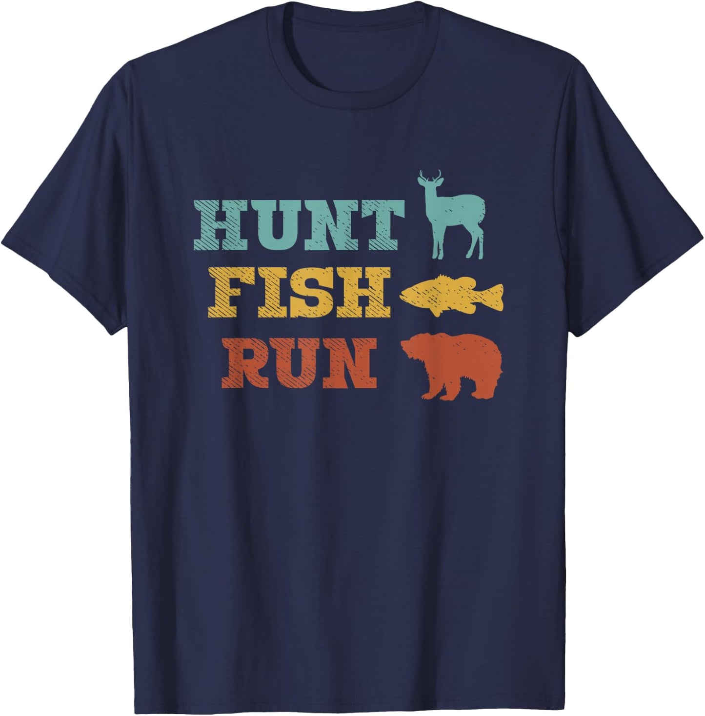 Outdoor Gifts Under $50, Gifts For Bushcrafters, Hunter Gift T-Shirt - T-Shirt | Navy