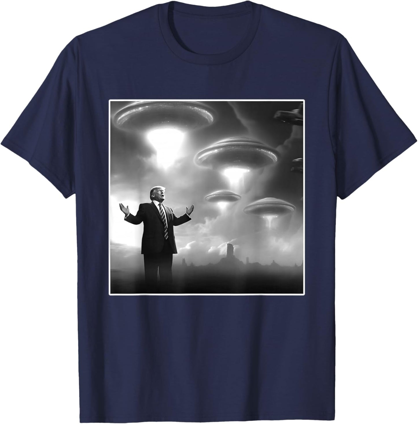 Trump UFO T-Shirt - T-Shirt | Navy
