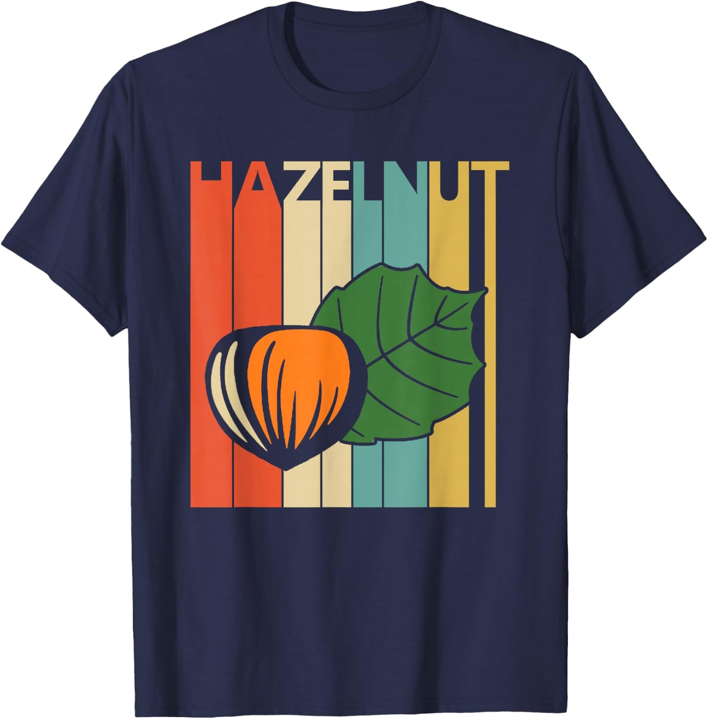 Vintage Hazelnut T-Shirt - T-Shirt | Navy