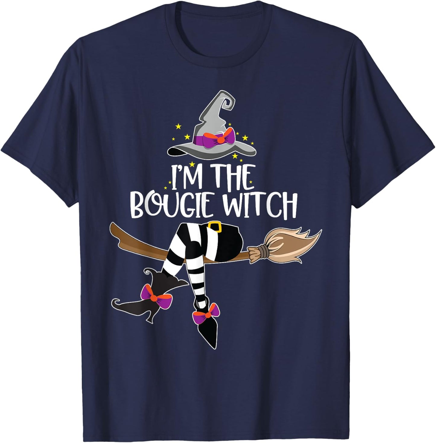 Im the Bougie Witch Halloween Matching Group Costume T-Shirt - T-Shirt | Navy