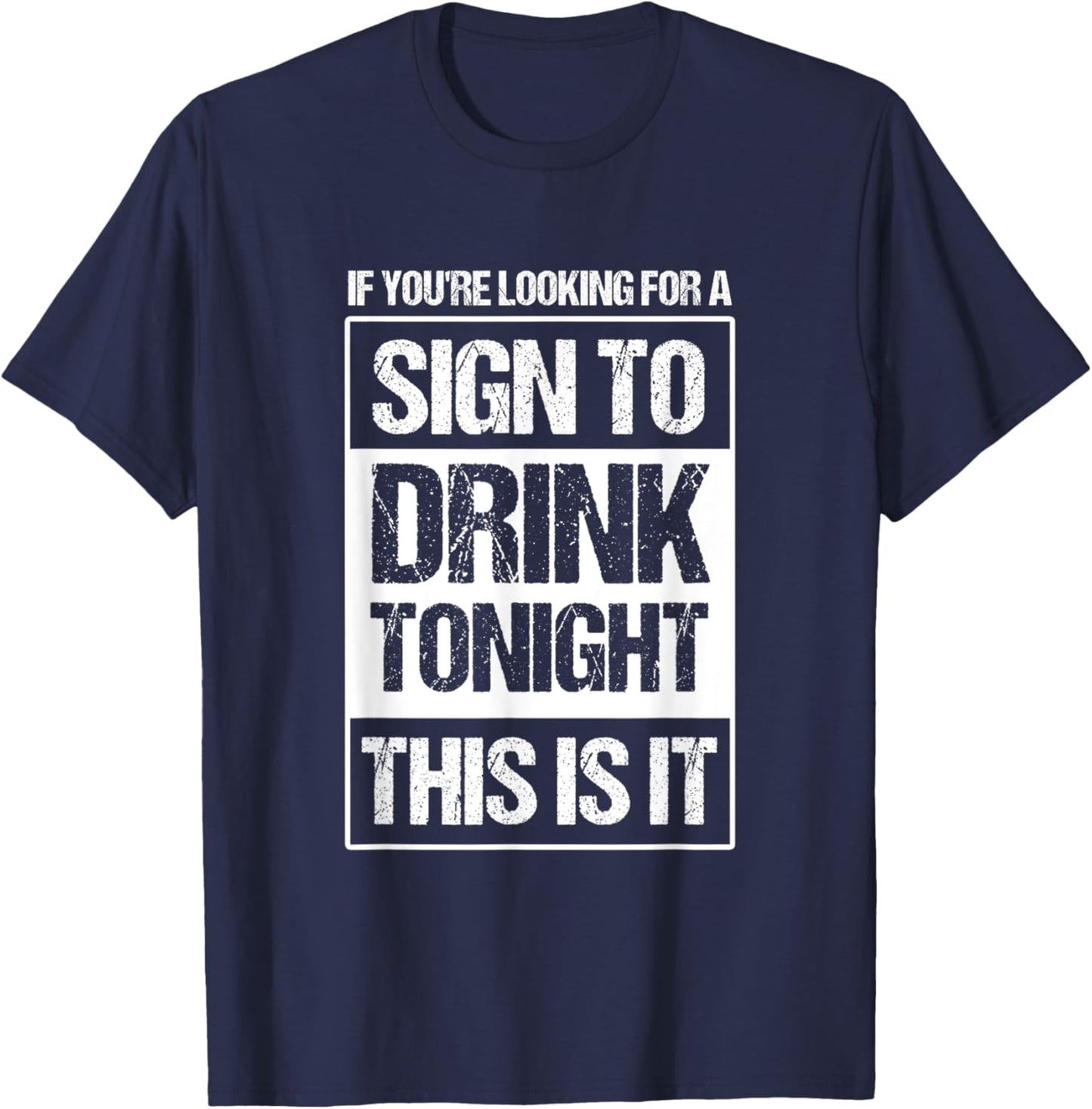 Retro Funny Dark & Craft Beer Day Drinking Or Getting Drunk T-Shirt - T-Shirt | Navy