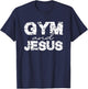 Gym and Jesus T-Shirt - T-Shirt | Navy