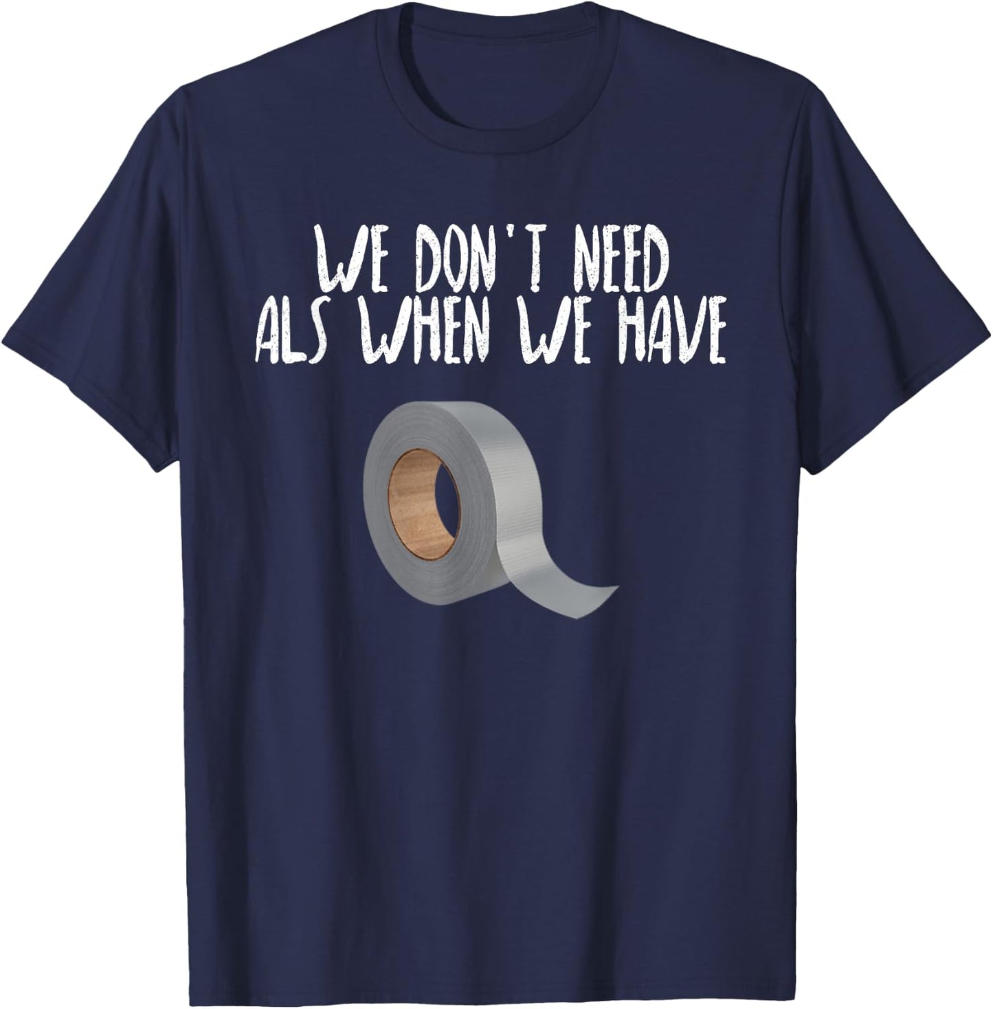 Funny EMS for EMTs Off Duty T-Shirt - T-Shirt | Navy