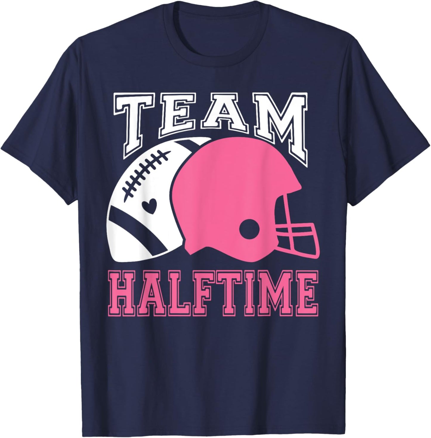 Team Halftime Football Day Group Matching Costume T-Shirt - T-Shirt | Navy