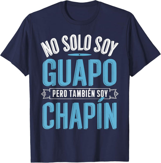 Chapina Guatamela Flag Roots Heritage Guatemalan T-Shirt - T-Shirt | Navy