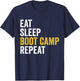 Boot Camp Military Bootcamp Fitness T-Shirt - T-Shirt | Navy