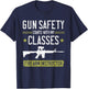 American Firearms Instructor Gun Range Safety Officer T-Shirt - T-Shirt | Navy