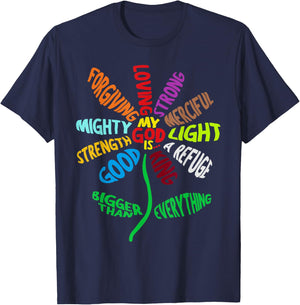 My God is T-Shirt - T-Shirt | Navy