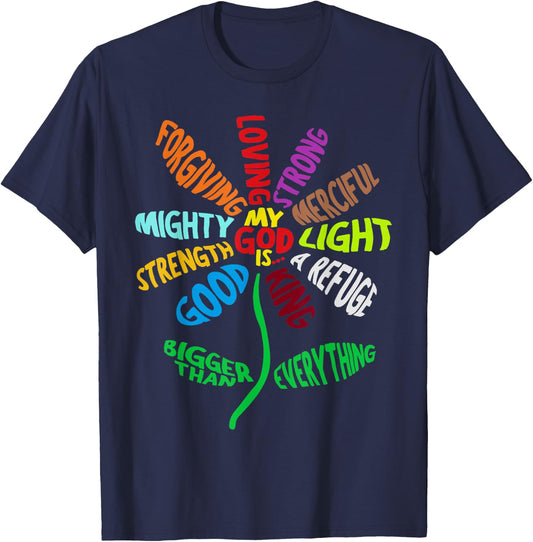 My God is T-Shirt - T-Shirt | Navy