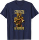 Roman Empire Legionary Centurion Legion Strength And Honor T-Shirt - T-Shirt | Navy