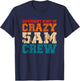 Workout Squad 5 AM Crew Funny Gym Saying Vintage T-Shirt - T-Shirt | Navy