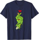 Chopped Off Zombie Hand Heart - KPop Lover's Halloween T-Shirt - T-Shirt | Navy