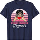 Bichon Havanese Mom Heart Dog Love T-Shirt - T-Shirt | Navy