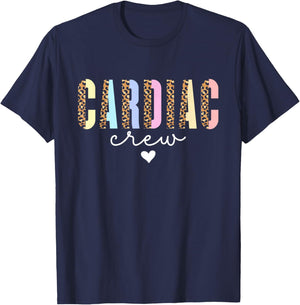 Cardiac Nurse Heart Nursing Cardiology Cardiac Nurse T-Shirt - T-Shirt | Navy
