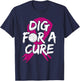 Breast Cancer Volleyball Pink Ribbon Surgery Carcinoma Sport T-Shirt - T-Shirt | Navy