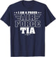 I Am A Proud Air Force Tia Patriotic Pride Military Aunt T-Shirt - T-Shirt | Navy