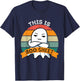 This is Boo Sheet | Funny Halloween Ghost with Bad Attitude T-Shirt - T-Shirt | Navy