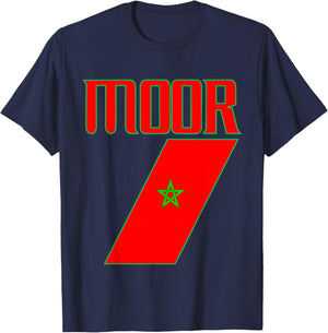 Moorish American 7 T-Shirt - T-Shirt | Navy
