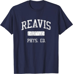 Reavis High School HS Burbank IL PHYS Ed T-Shirt - T-Shirt | Navy