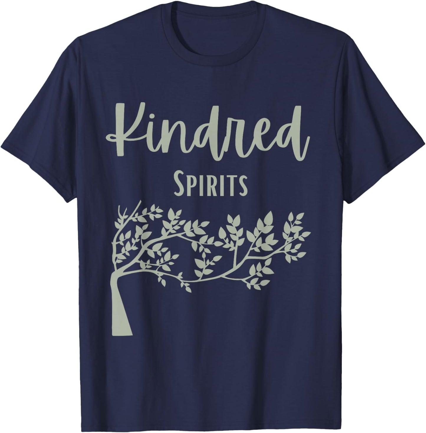 Kindred Spirits-Anne with an E-One with nature T-Shirt - T-Shirt | Navy