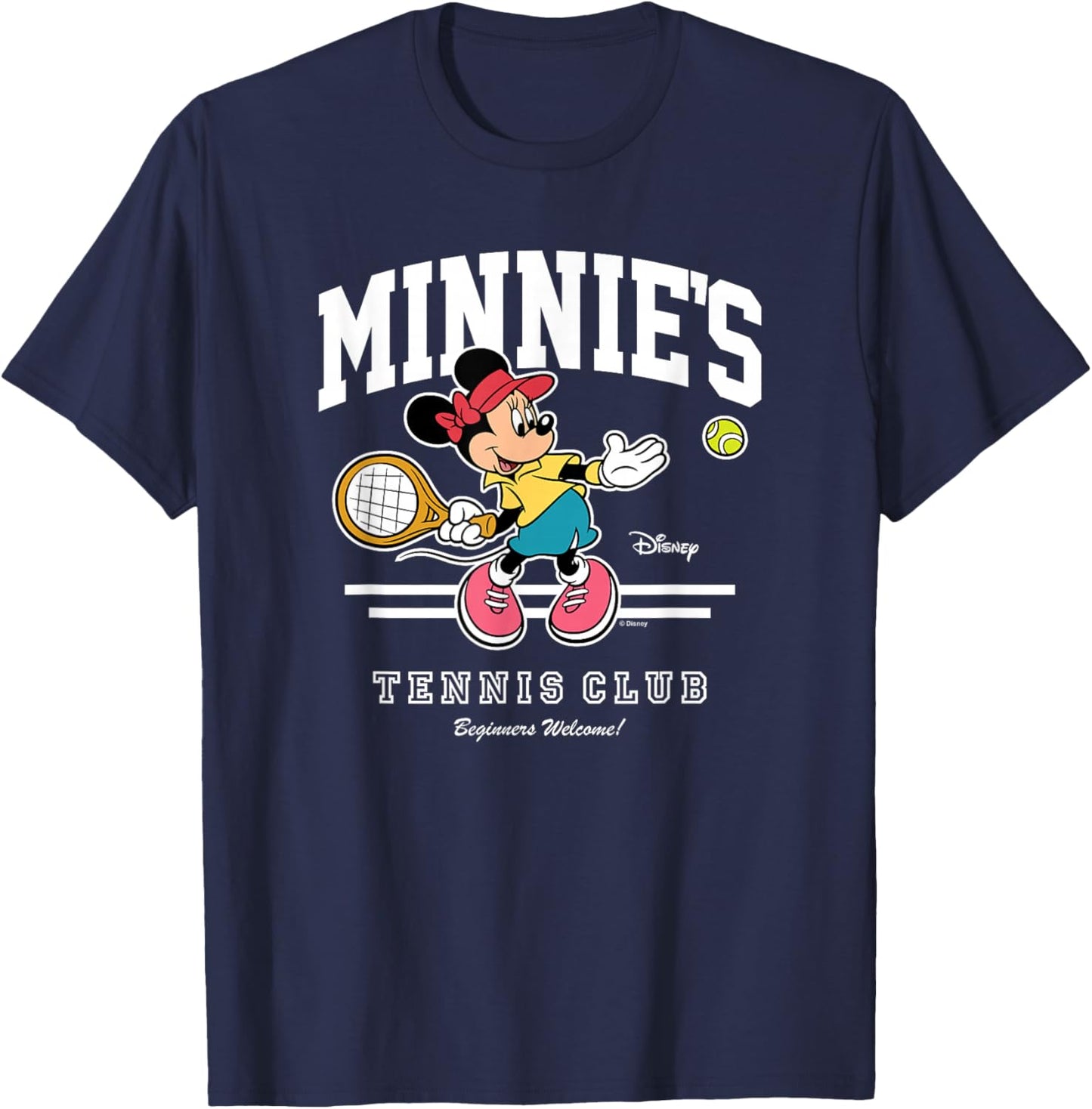 Disney - Minnie's Tennis Club T-Shirt - T-Shirt | Navy