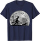 Bigfoot Walking Dachshund Dog Sasquatch Halloween Men Women Kids T-Shirt - T-Shirt | Navy