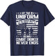 Combat Engineer Veteran Engineering Veteran's Day T-Shirt - T-Shirt | Navy