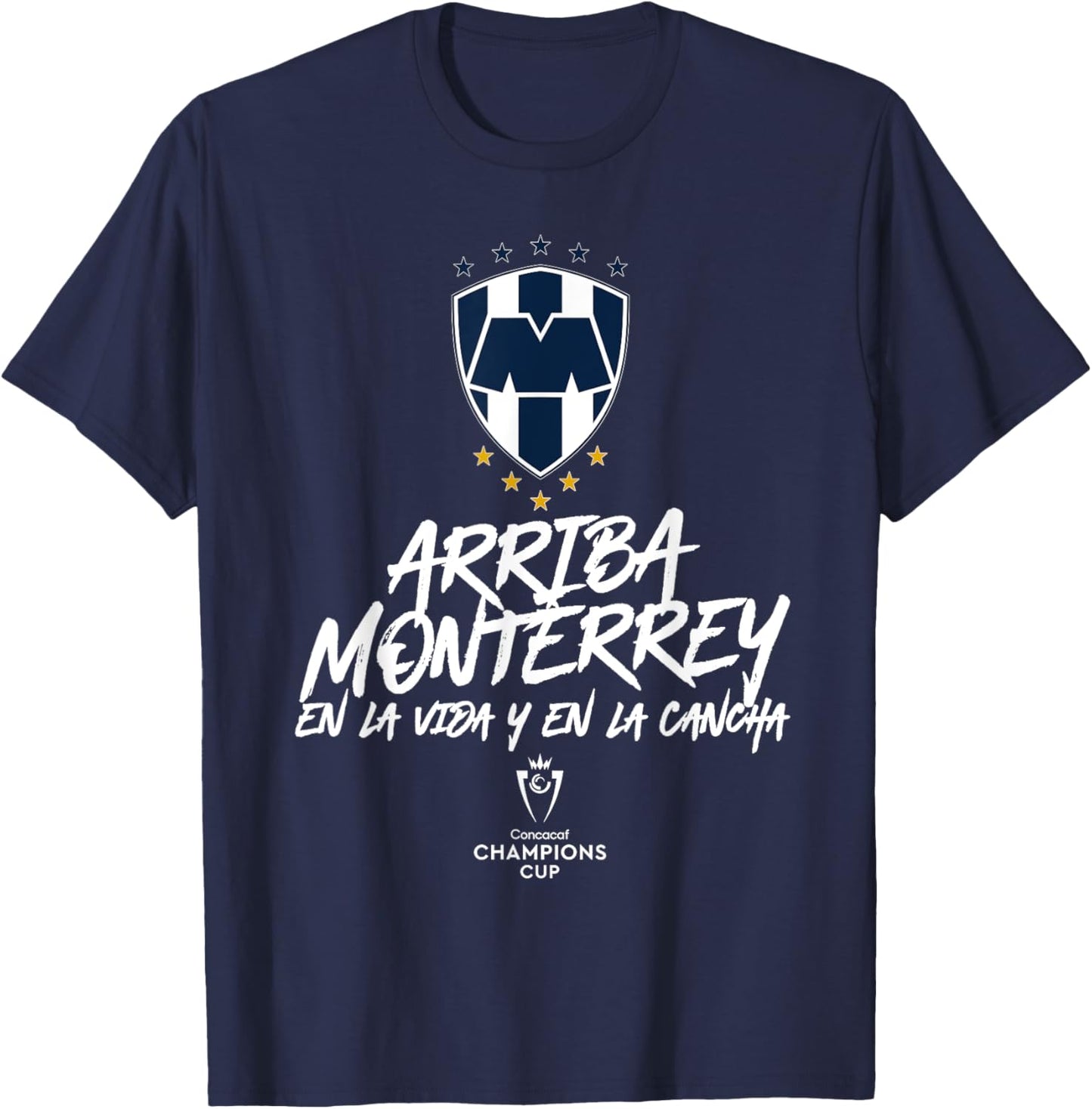 Exclusive Collection of Rayados de Monterrey T-Shirt - T-Shirt | Navy
