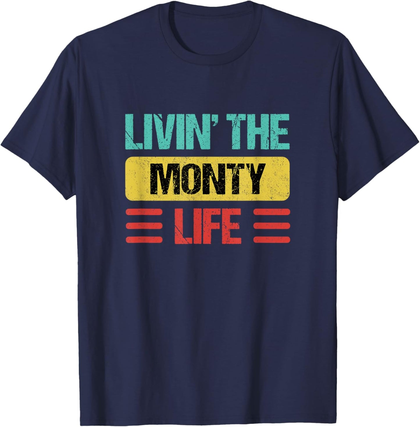 Monty T-Shirt - T-Shirt | Navy