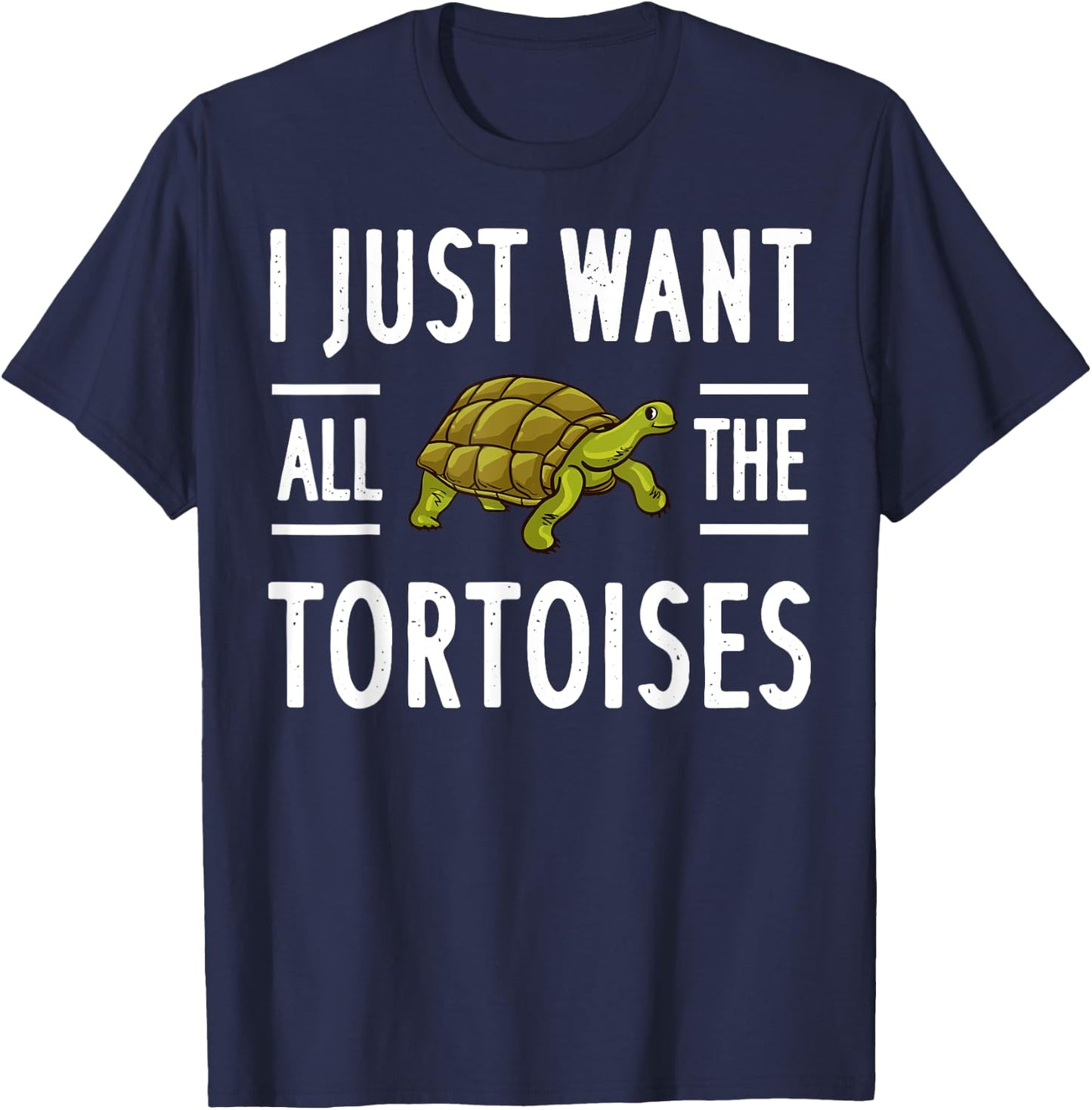 Russian Tortoise Gift African Sulcata Habitat T-Shirt - T-Shirt | Navy