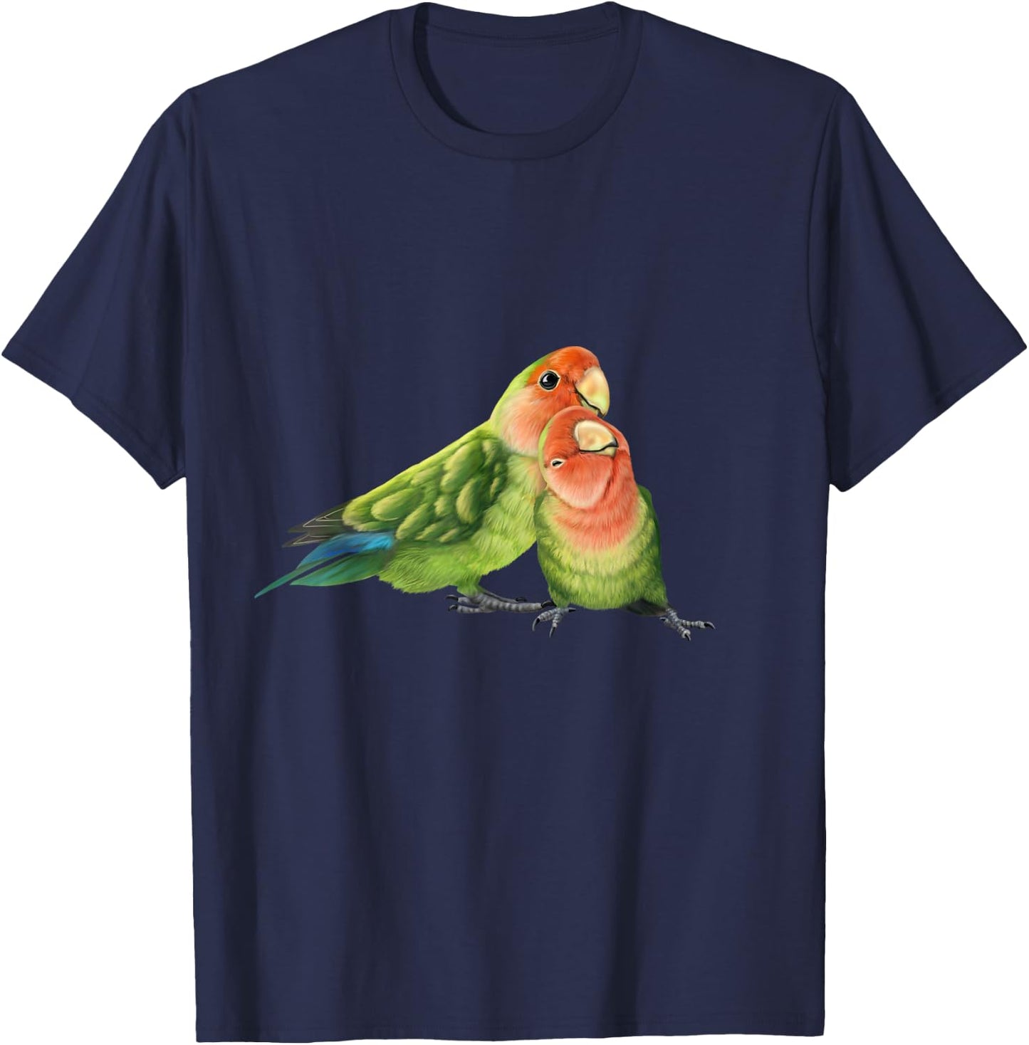 Love bird couple T-Shirt - T-Shirt | Navy