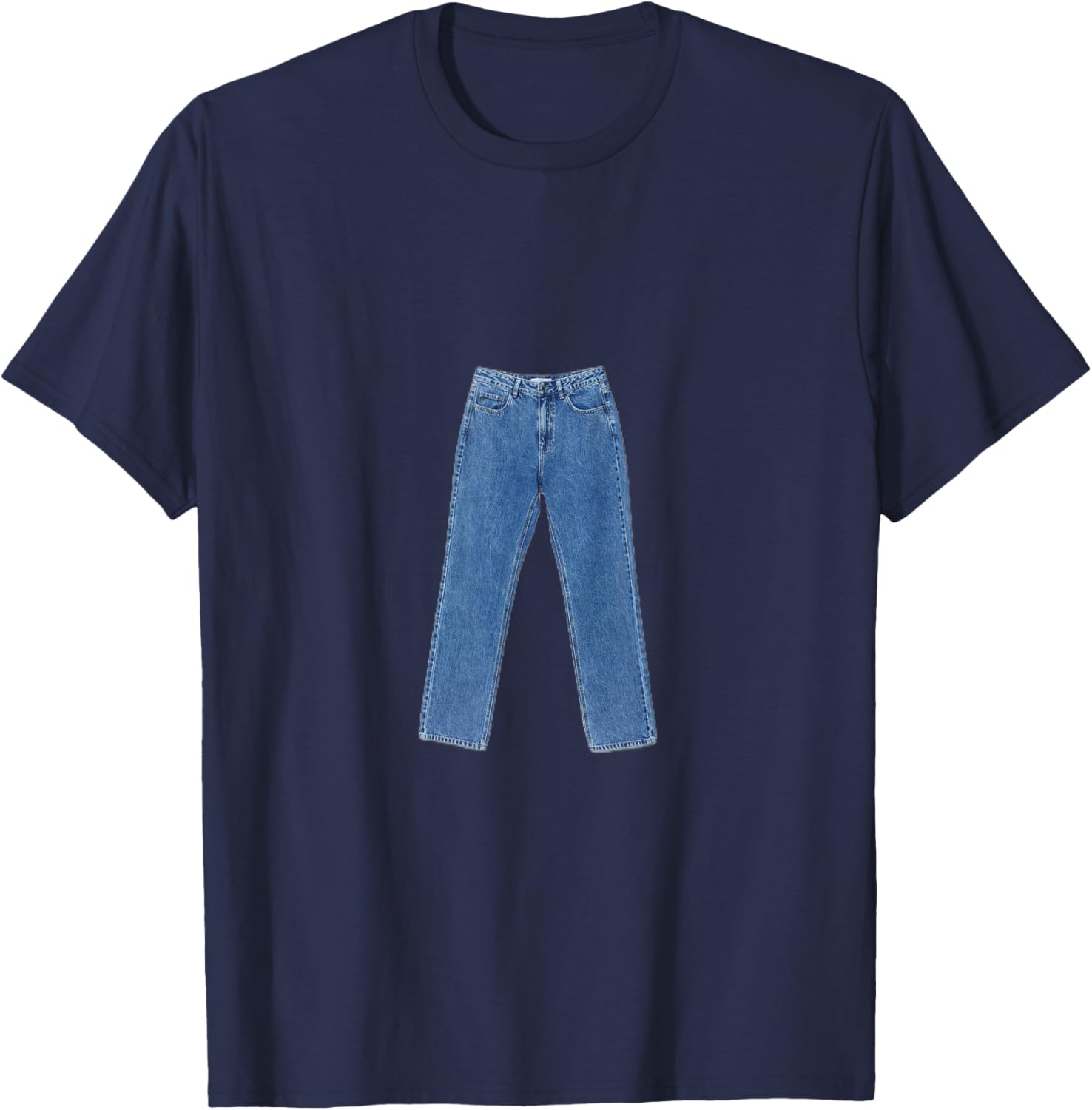 Jeans T-Shirt - T-Shirt | Navy