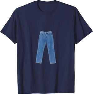 Jeans T-Shirt - T-Shirt | Navy